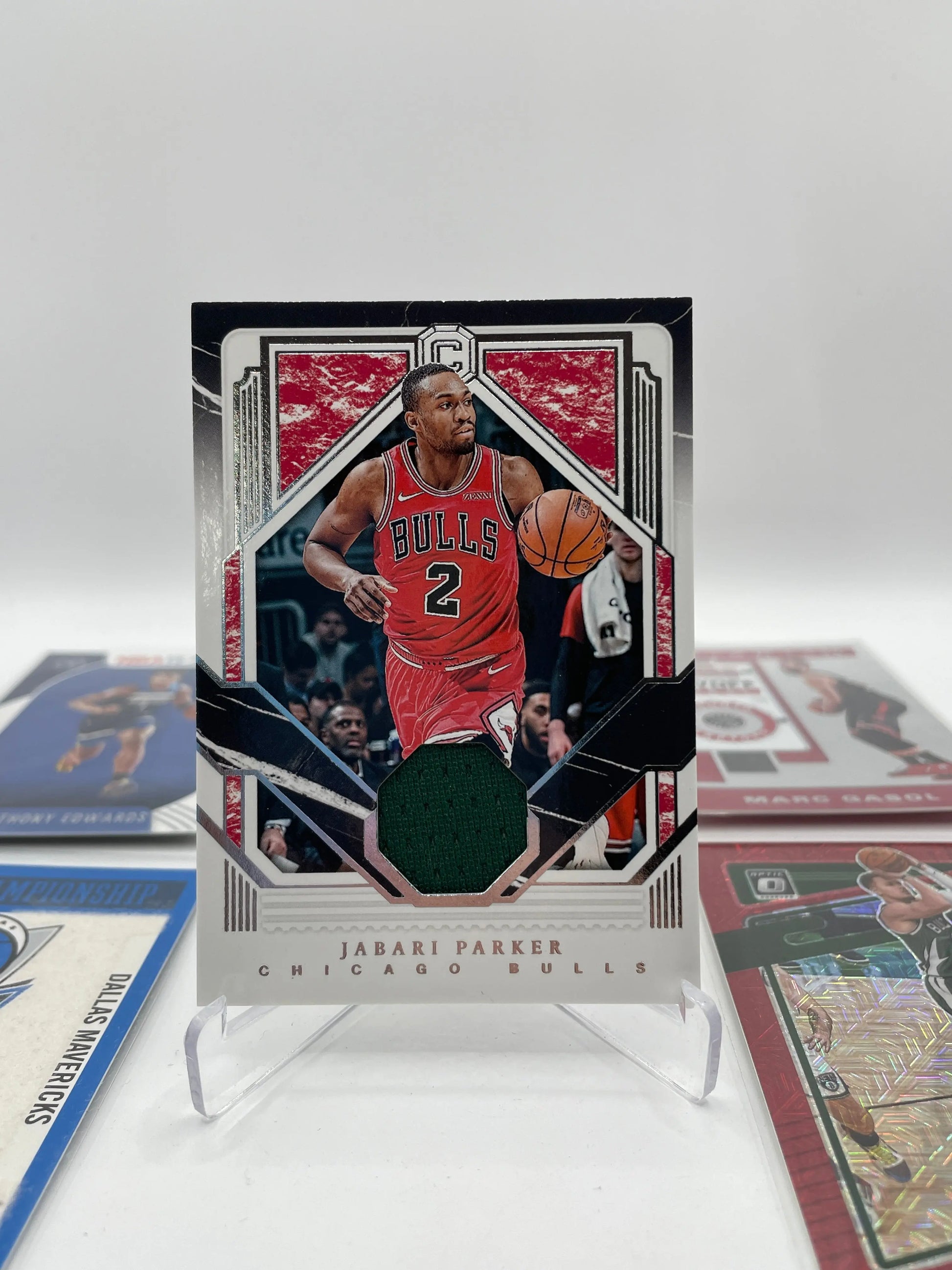 NBA Patch & Numbered card lot 6 players (lot#18) FRENLY BRICKS - Open 7 Days