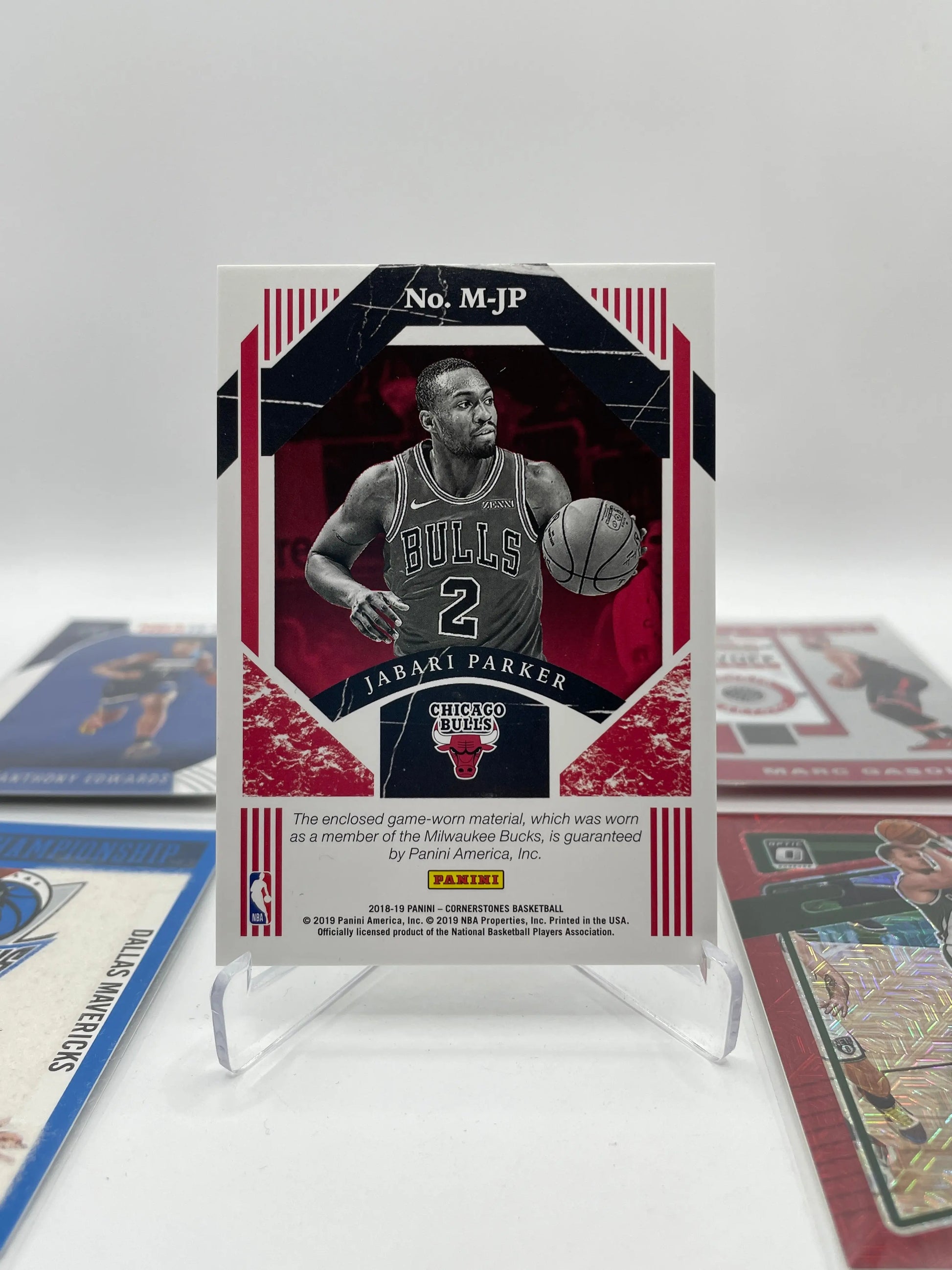 NBA Patch & Numbered card lot 6 players (lot#18) FRENLY BRICKS - Open 7 Days