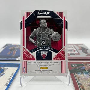 NBA Patch & Numbered card lot 6 players (lot#18) FRENLY BRICKS - Open 7 Days