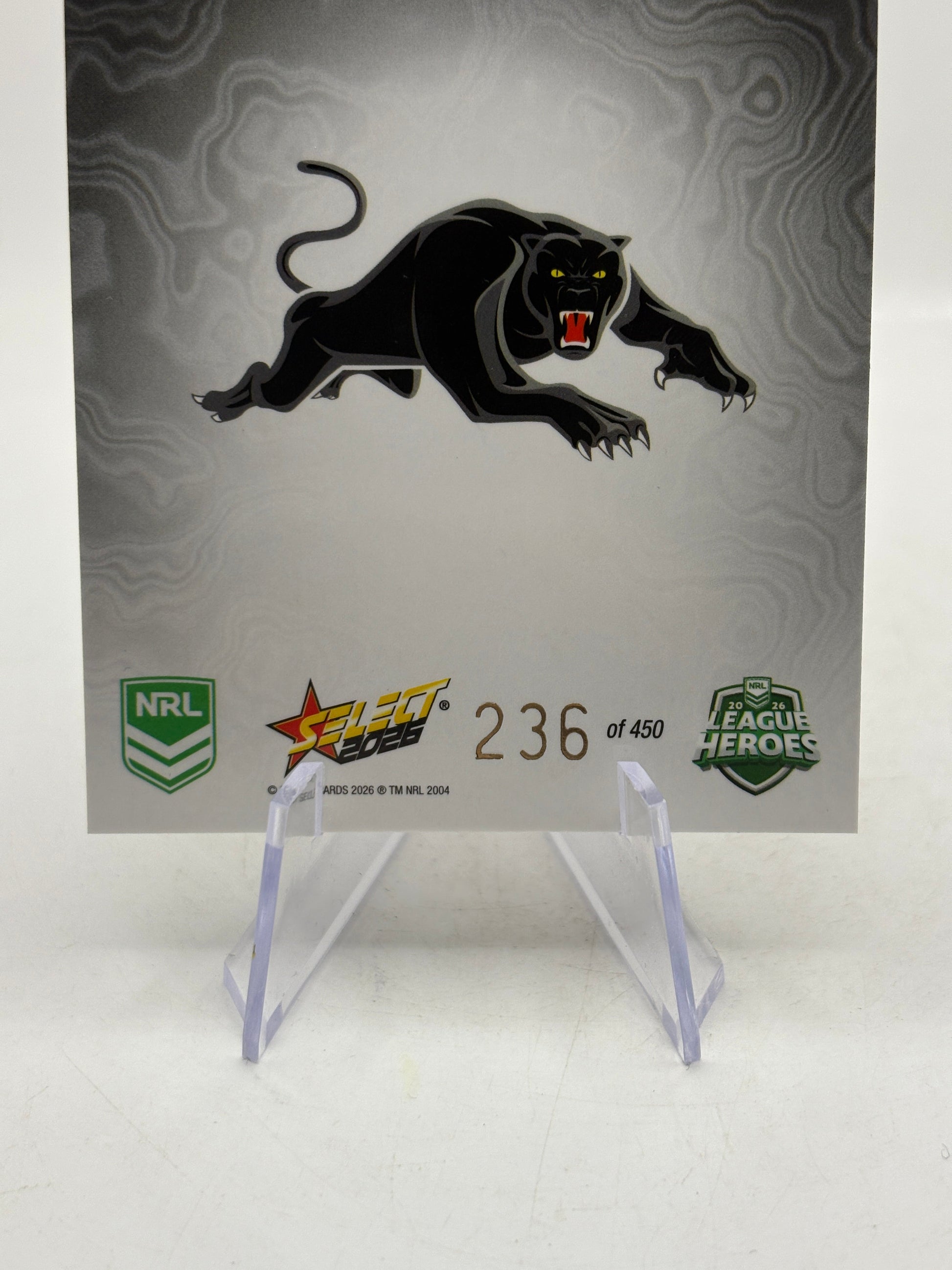 2026 NRL Select Mercury Dylan Edwards Penrith Panthers 025/450 FRENLY BRICKS - Open 7 Days
