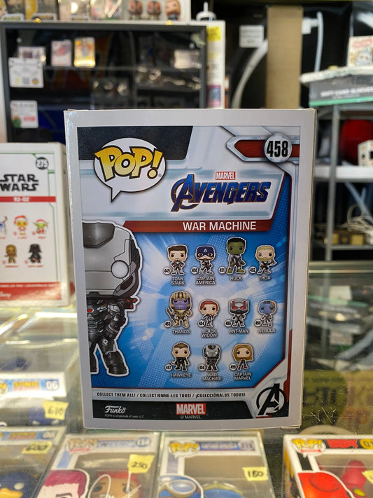 Funko POP ! Marvel avengers #458 War machine FRENLY BRICKS - Open 7 Days