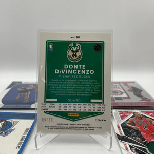 NBA Patch & Numbered card lot 6 players (lot#18) FRENLY BRICKS - Open 7 Days