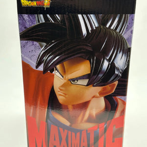 Banpresto Dragon Ball Super Maximatic Goku Ultra Instinct Sign EX DISPLAY FRENLY BRICKS - Open 7 Days