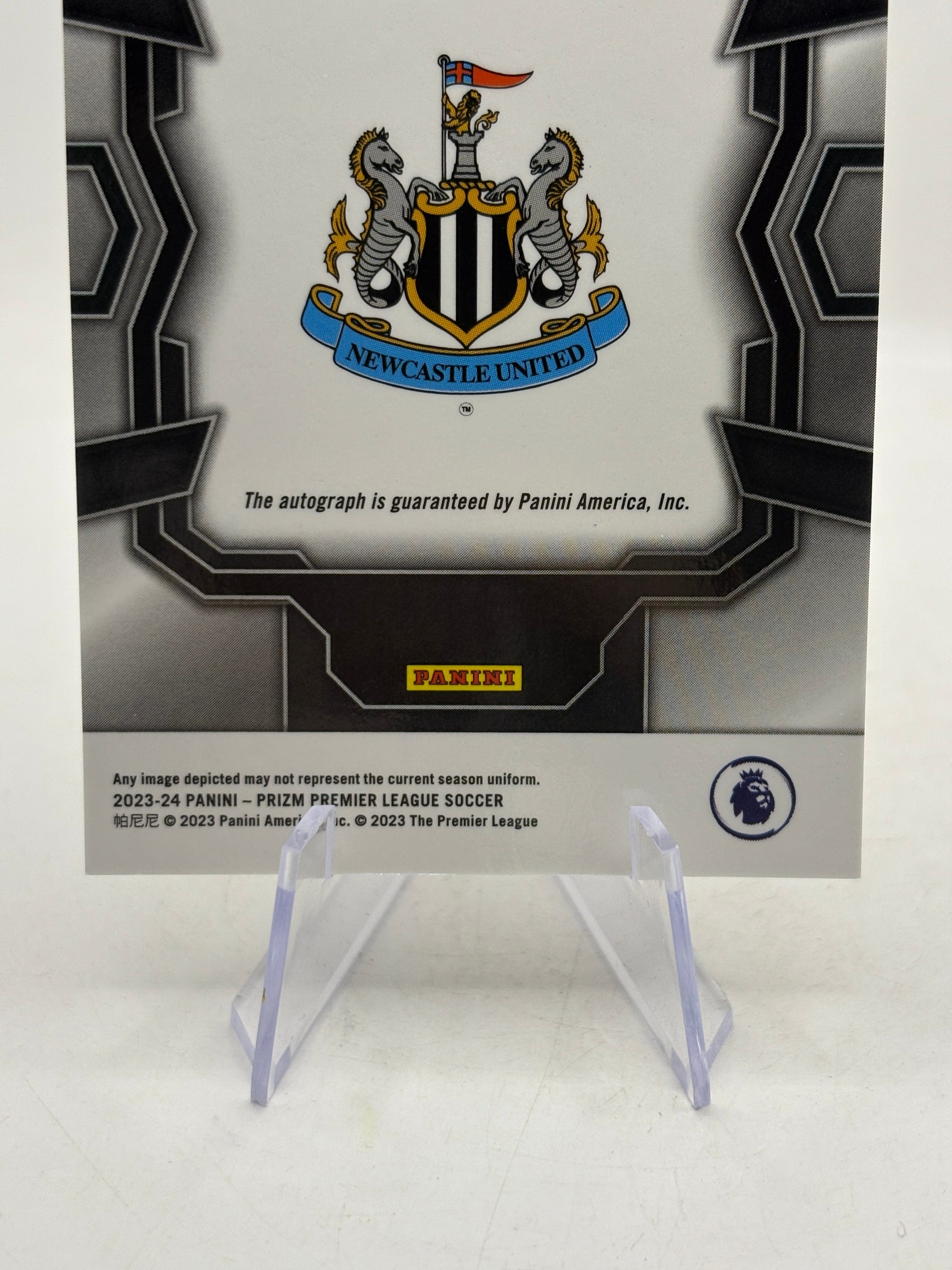 2023-24 Panini Prizm Anthony Gordon Signatures Auto Silver Newcastle United S-AG FRENLY BRICKS - Open 7 Days image 4