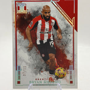 2024-25 Panini Impeccable Premier League Bryan Mbeumo Ruby and Silver #/11 FRENLY BRICKS - Open 7 Days