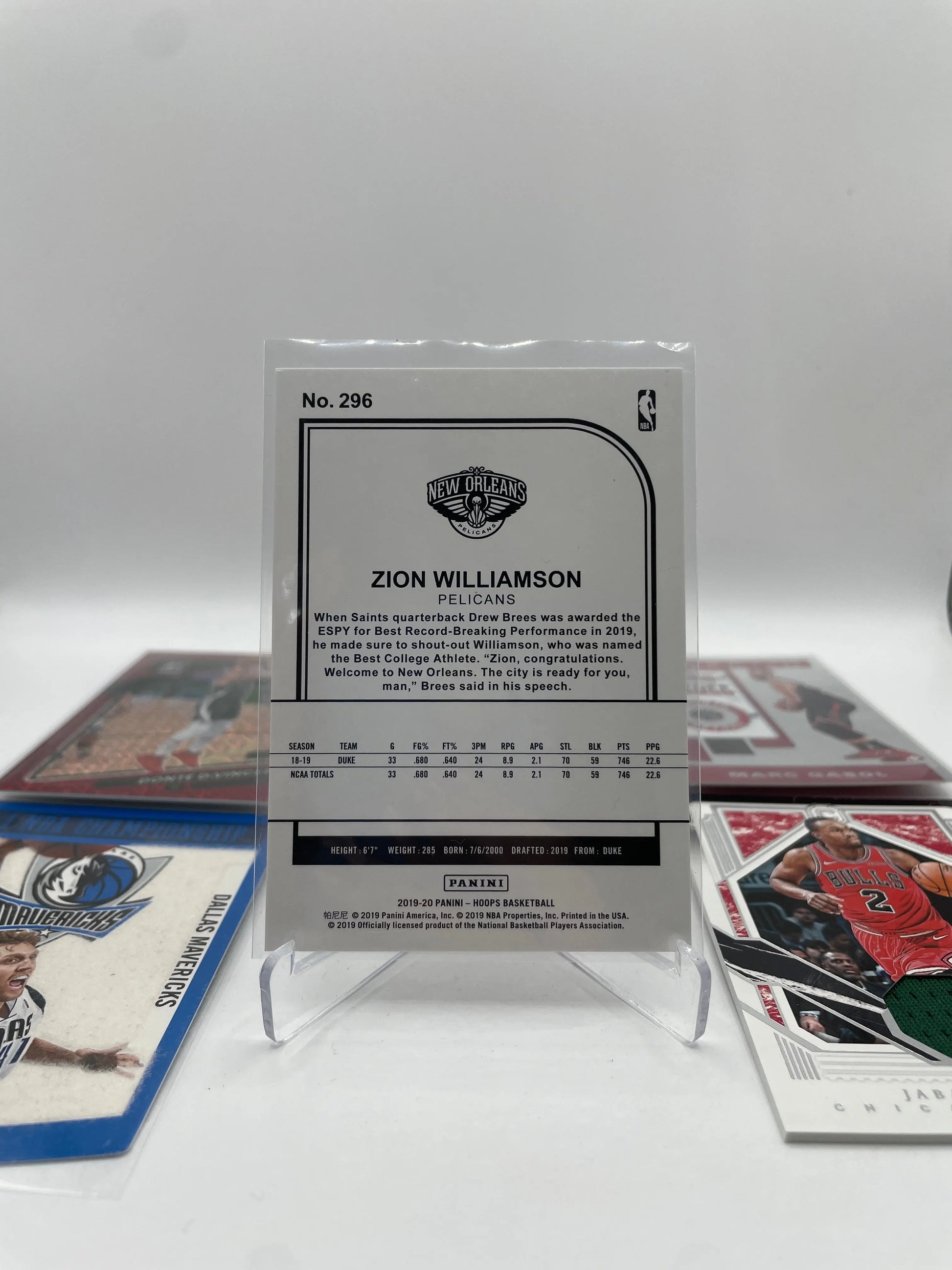 NBA Patch & Numbered card lot 6 players (lot#18) FRENLY BRICKS - Open 7 Days