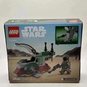Lego Star Wars Microfighters 75344 Boba Fett’s Starship Microfighter New and Sealed FRENLY BRICKS - Open 7 Days