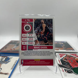 NBA Patch & Numbered card lot 6 players (lot#18) FRENLY BRICKS - Open 7 Days