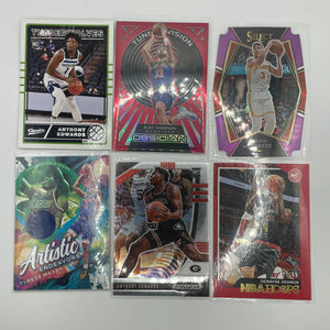 NBA Patch & Numbered card lot 6  players (lot#19) FRENLY BRICKS - Open 7 Days