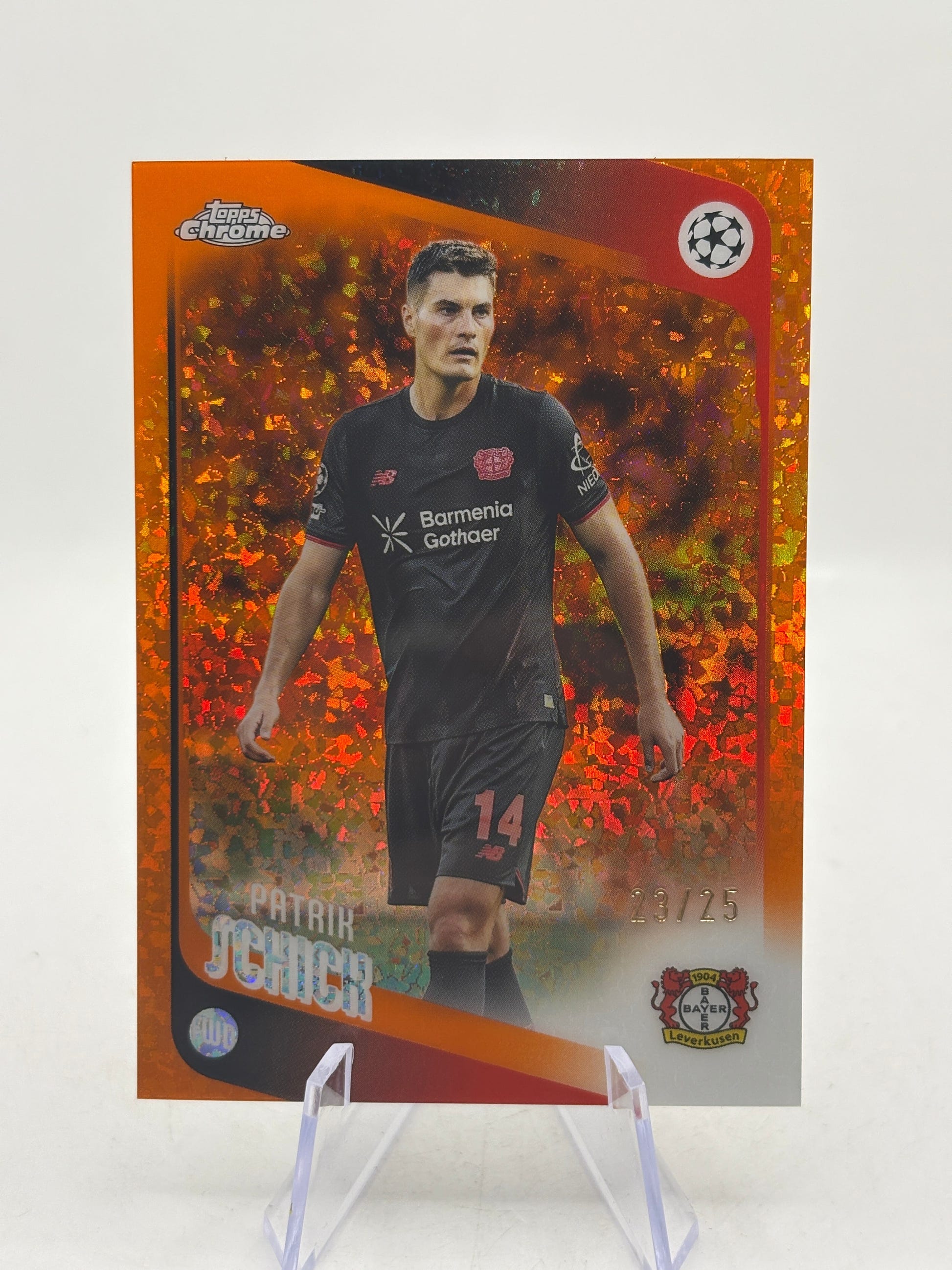 Patrik Schick /25 TOPPS CHROME UEFA CLUB COMPETITION 25-26 Leverkusen FRENLY BRICKS - Open 7 Days image 5