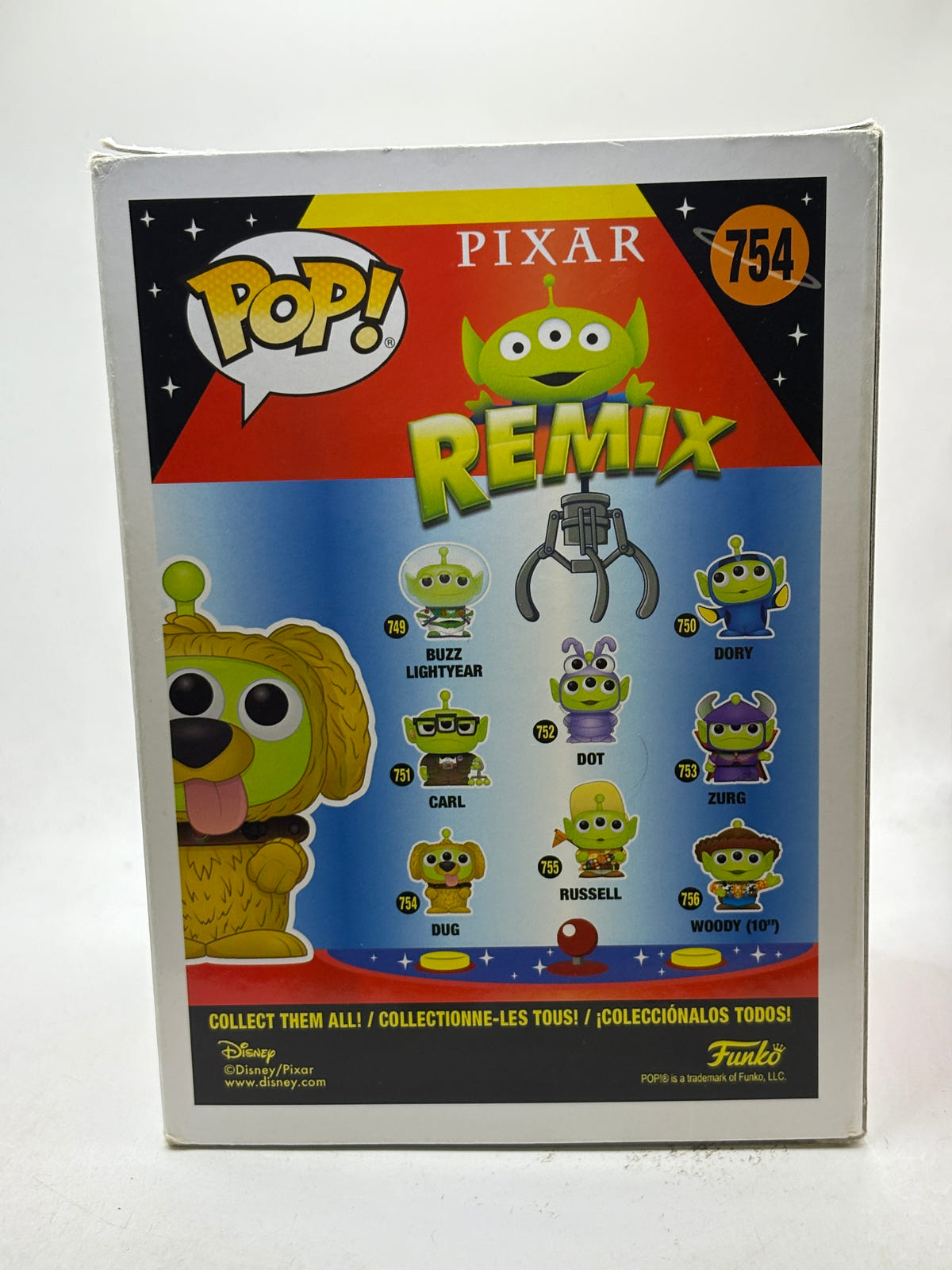 Funko POP! Disney Remix #754 Dug Flocked Special Edition Vinyl Figure image 3