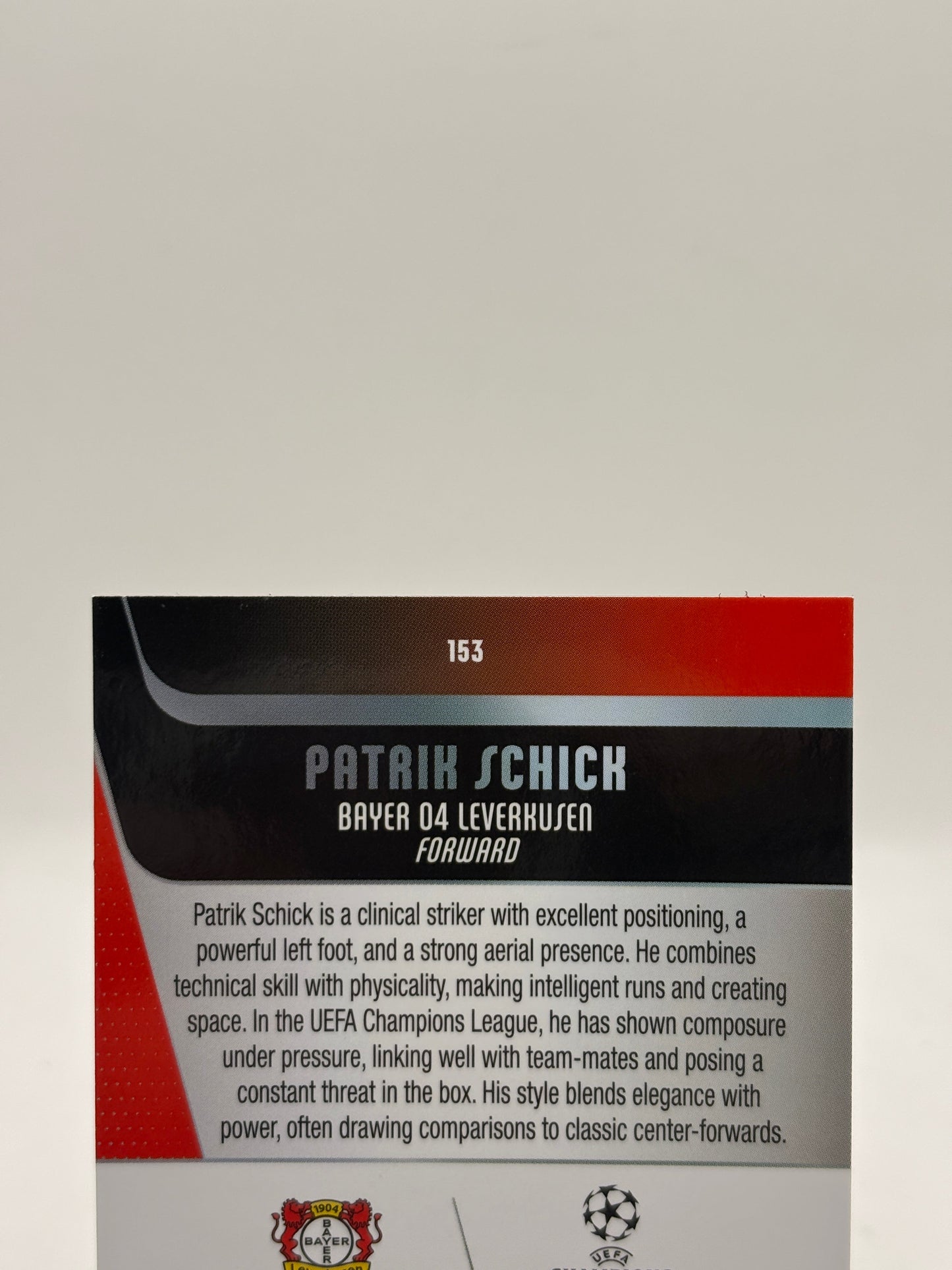 Patrik Schick /25 TOPPS CHROME UEFA CLUB COMPETITION 25-26 Leverkusen FRENLY BRICKS - Open 7 Days