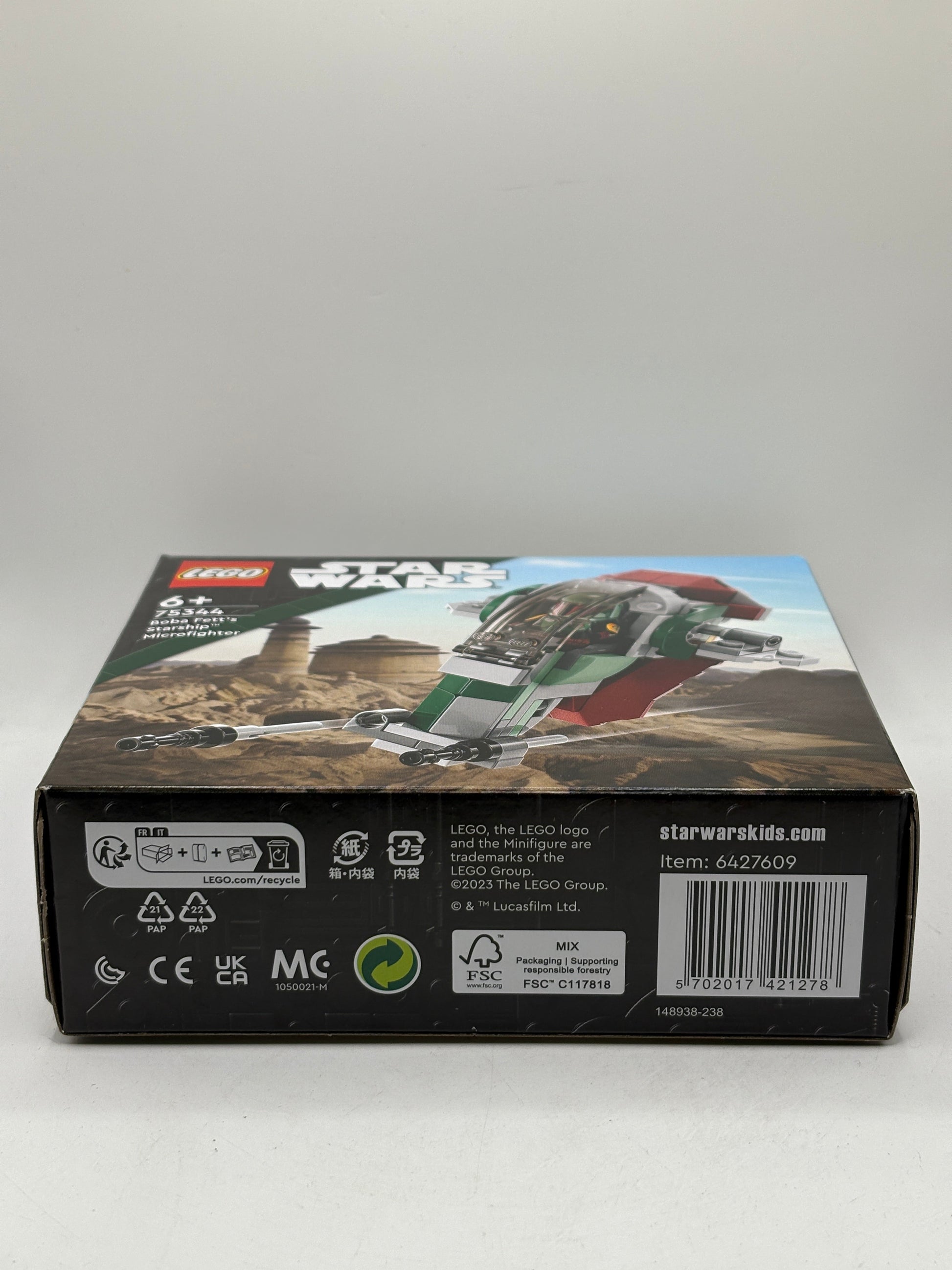 Lego Star Wars Microfighters 75344 Boba Fett’s Starship Microfighter New and Sealed FRENLY BRICKS - Open 7 Days