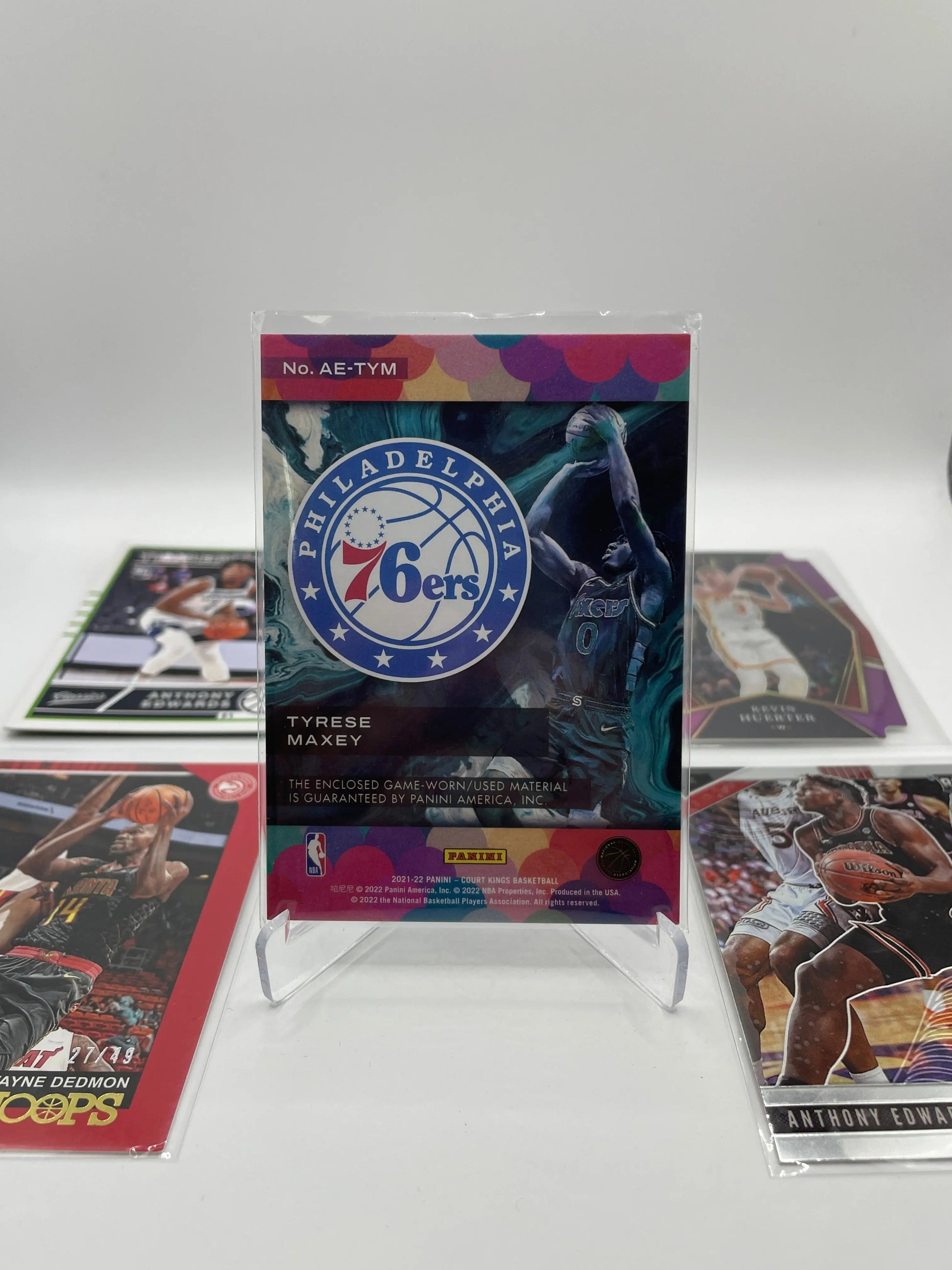 NBA Patch & Numbered card lot 6  players (lot#19) FRENLY BRICKS - Open 7 Days