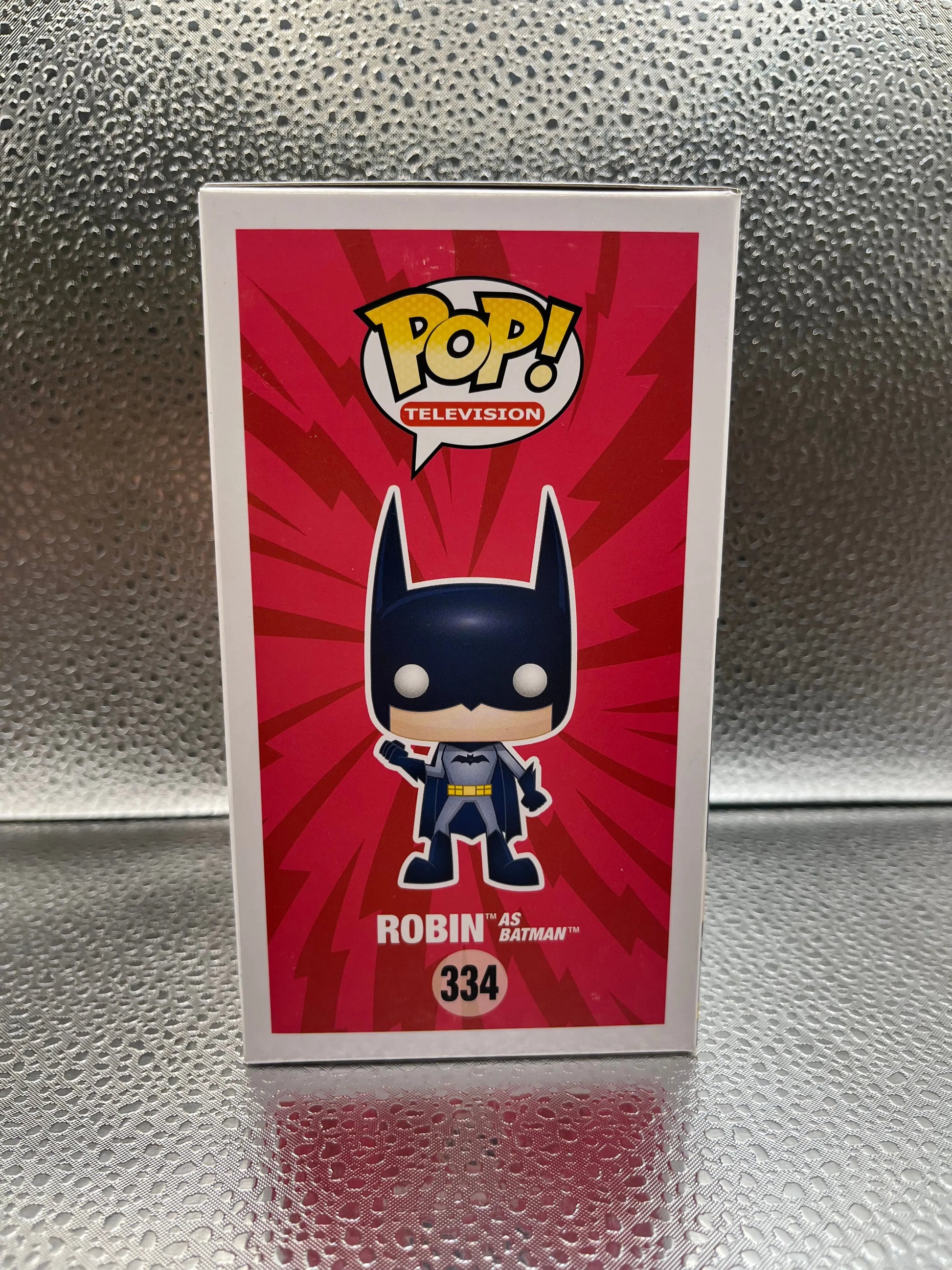 Funko POP Television - Teen Titans Go! - Robin as Batman #334 FRENLY BRICKS - Open 7 Days