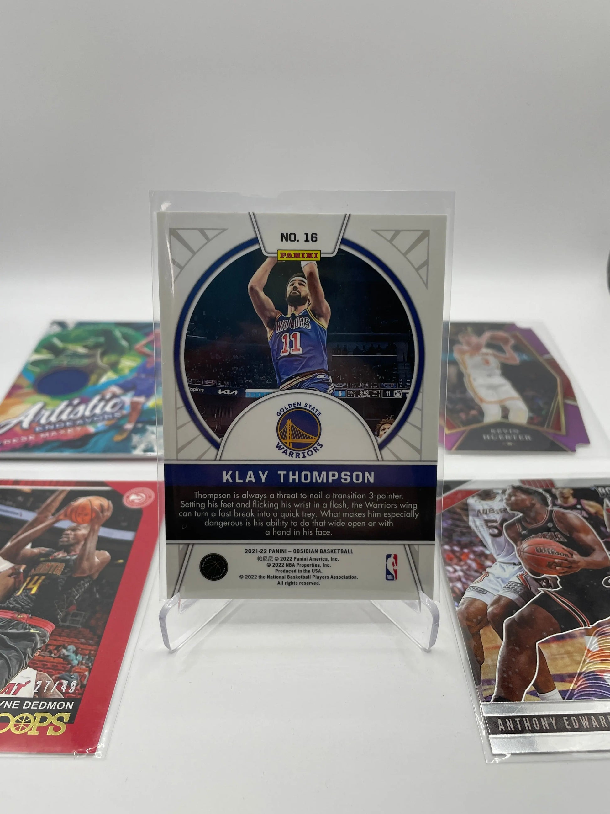 NBA Patch & Numbered card lot 6  players (lot#19) FRENLY BRICKS - Open 7 Days