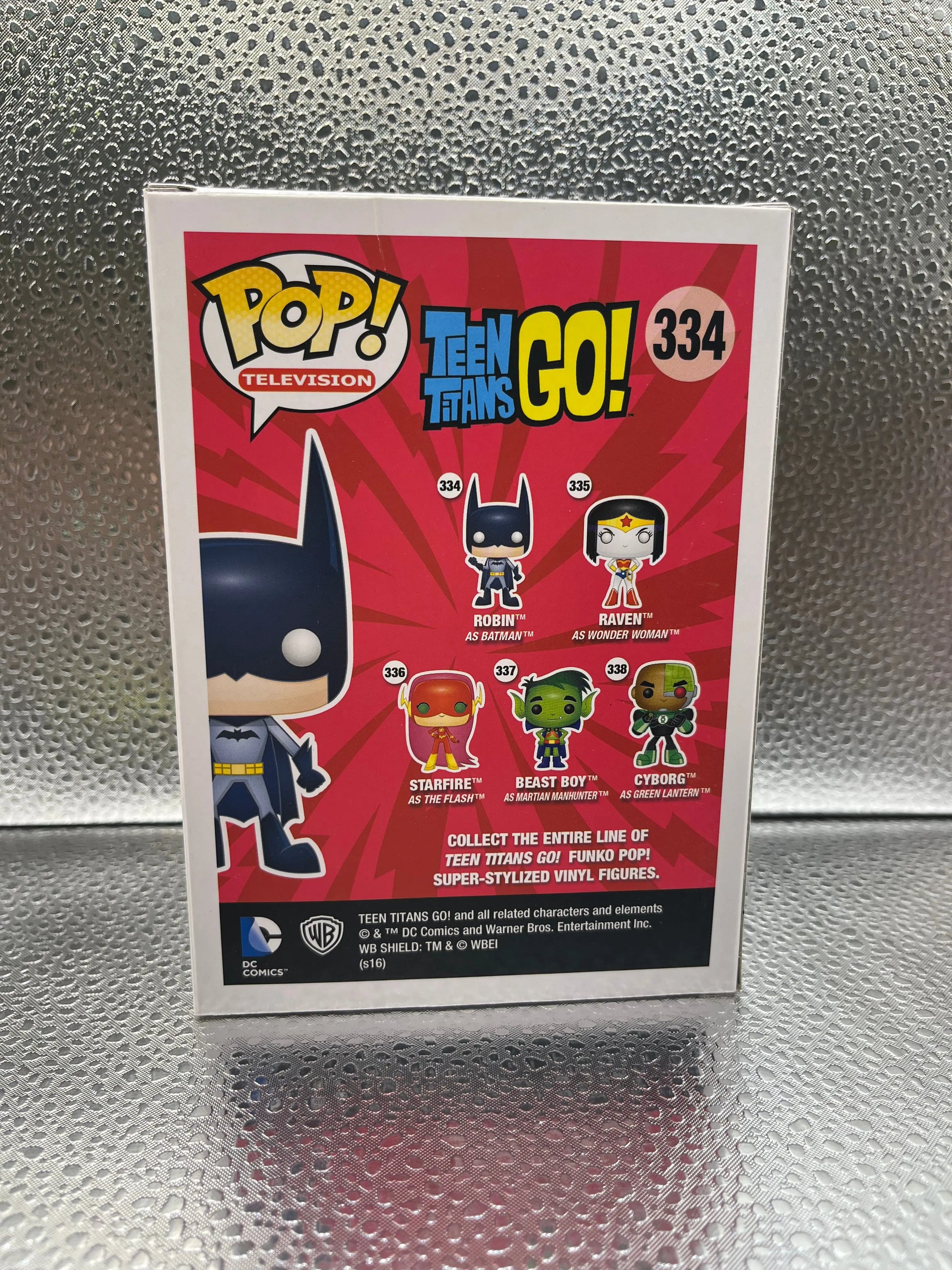 Funko POP Television - Teen Titans Go! - Robin as Batman #334 FRENLY BRICKS - Open 7 Days