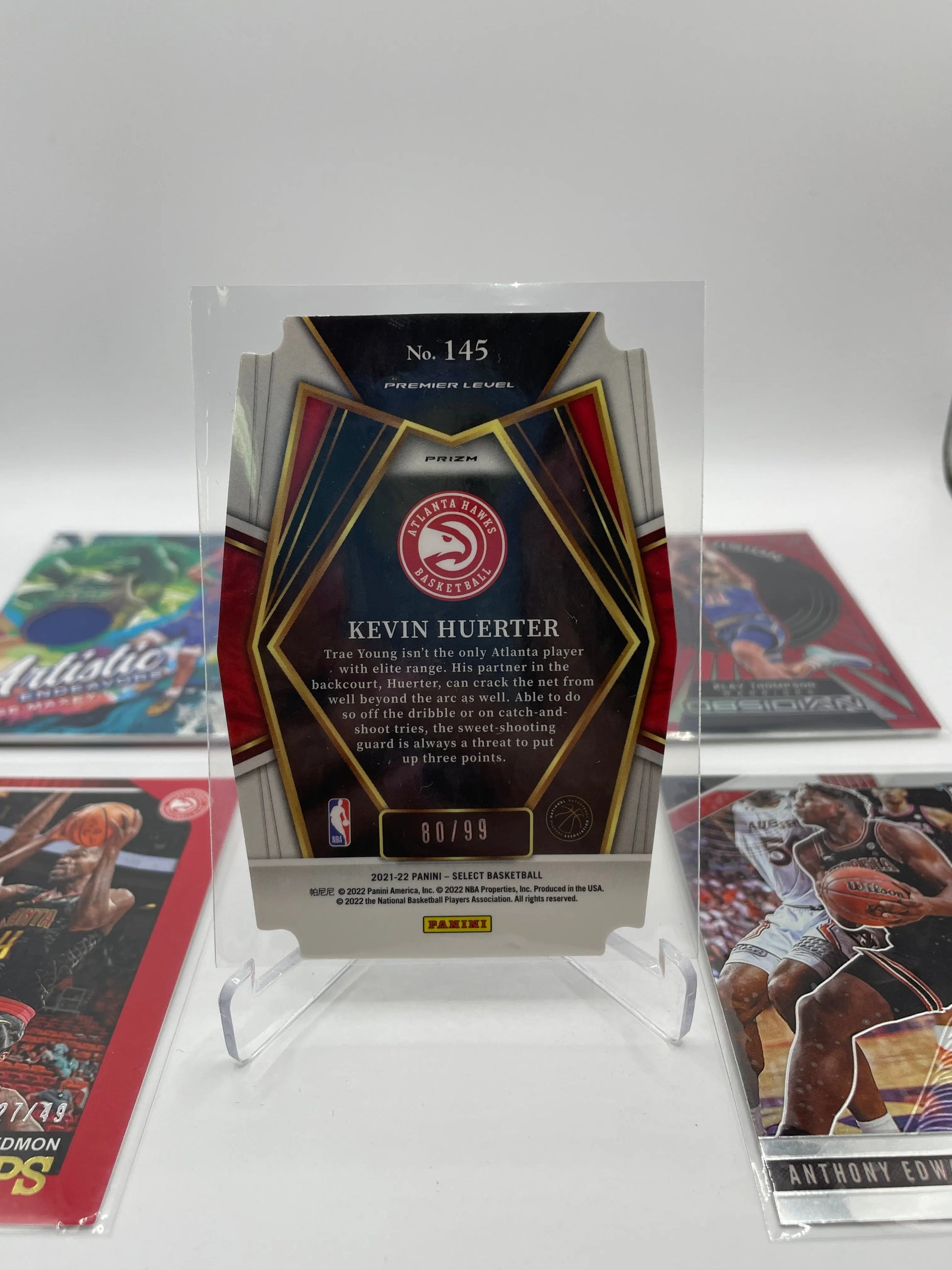 NBA Patch & Numbered card lot 6  players (lot#19) FRENLY BRICKS - Open 7 Days