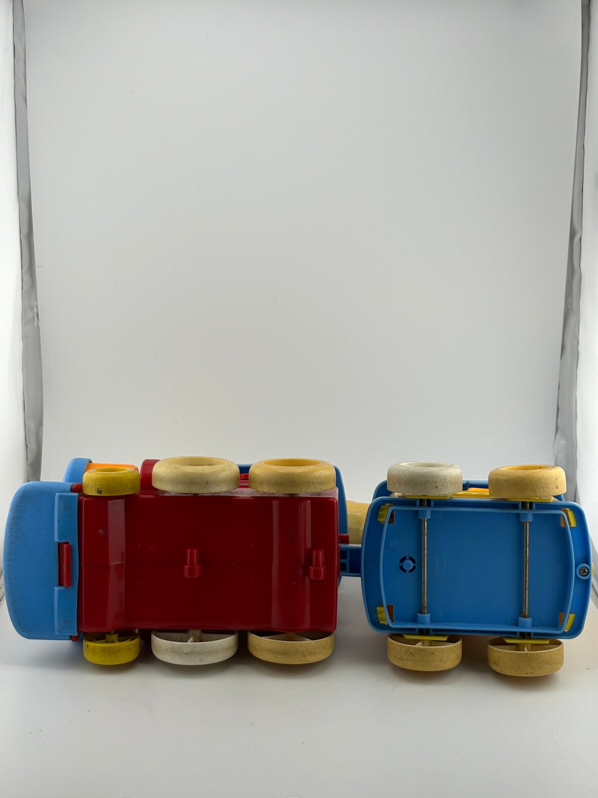 Vintage Walt Disney Plastic Baby Toddler Train Mickey Mouse RARE Learning Toy FRENLY BRICKS - Open 7 Days