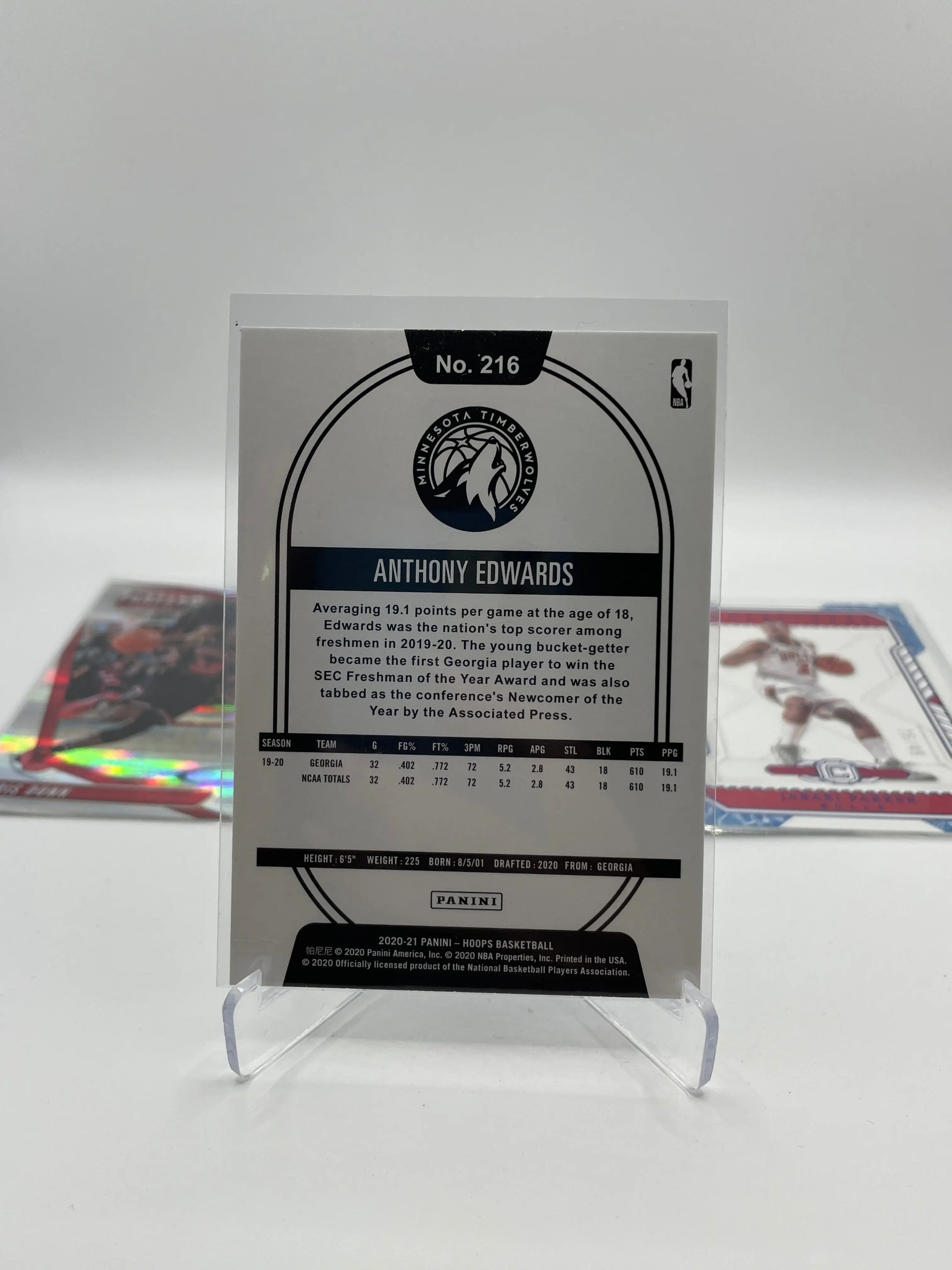 NBA Patch & Numbered card lot 4 players (lot#20) FRENLY BRICKS - Open 7 Days