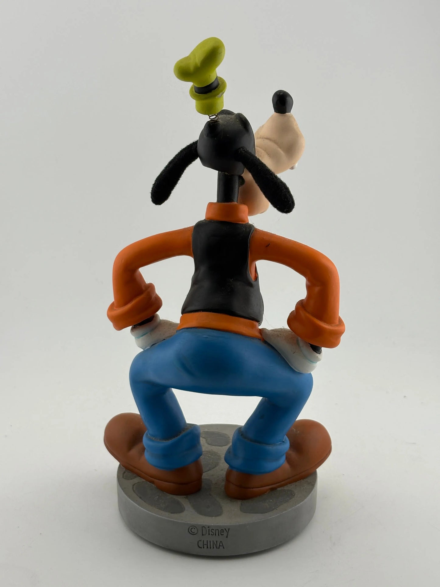 Vintage Disney Parks Goofy Bobblehead Figurine 9" RARE Loose FRENLY BRICKS - Open 7 Days