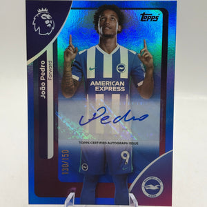 2025-26 Topps Premier League Joao Pedro Auto Blue /150 FRENLY BRICKS - Open 7 Days