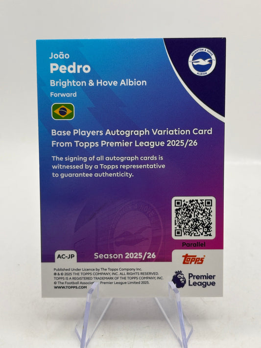 2025-26 Topps Premier League Joao Pedro Auto Blue /150 FRENLY BRICKS - Open 7 Days