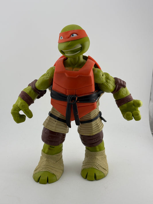 2012 Viacom TMNT Teenage Mutant Ninja Turtles Playmates 10" Michaelangelo Loose FRENLY BRICKS - Open 7 Days
