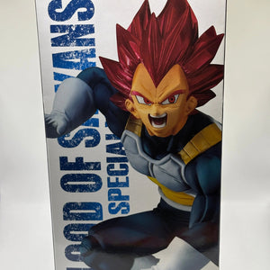 Dragon Ball Super Blood of Saiyans - Special VII Super Saiyan God Vegeta Figure FRENLY BRICKS - Open 7 Days