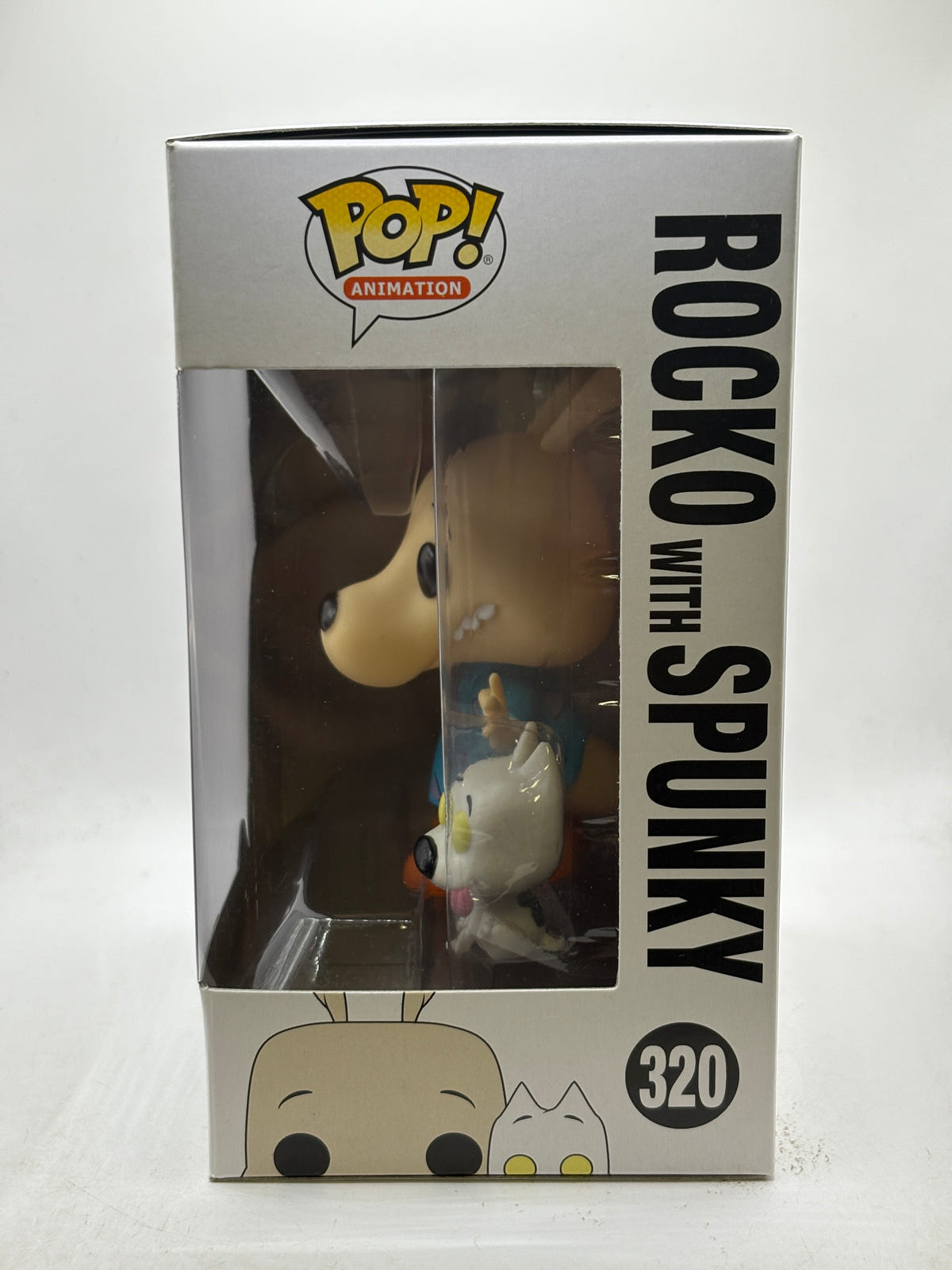 Funko POP! Animation Rocko's Modern Life #320 Rocko with Spunky Vinyl Figure image 2