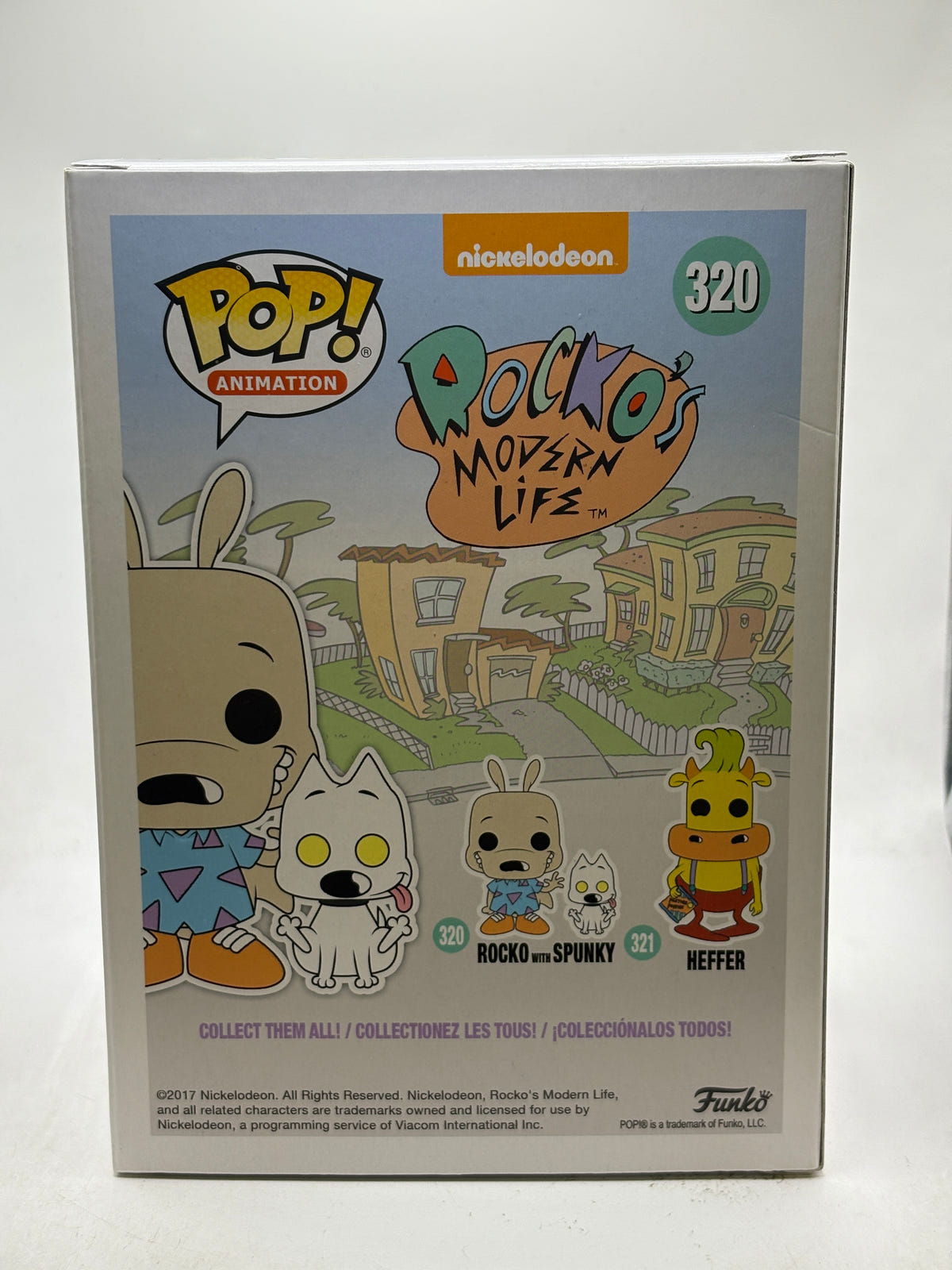 Funko POP! Animation Rocko's Modern Life #320 Rocko with Spunky Vinyl Figure image 3