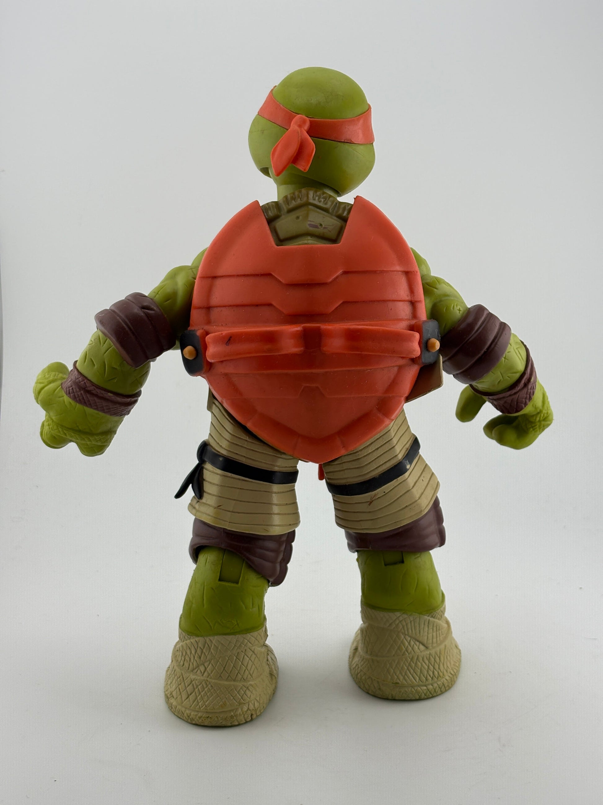 2012 Viacom TMNT Teenage Mutant Ninja Turtles Playmates 10" Michaelangelo Loose FRENLY BRICKS - Open 7 Days