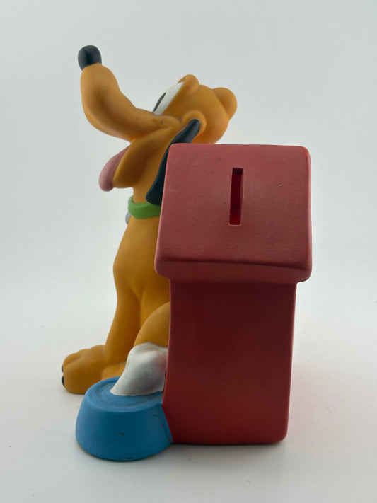 Vintage Disney Pluto Kennel Money Box 60s  Mickey Mouse Minnie Goofy Donald Duck FRENLY BRICKS - Open 7 Days