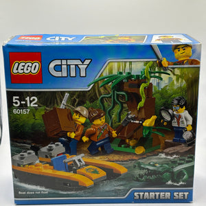 Lego City 60157 Jungle Starter Set New and Sealed FRENLY BRICKS - Open 7 Days