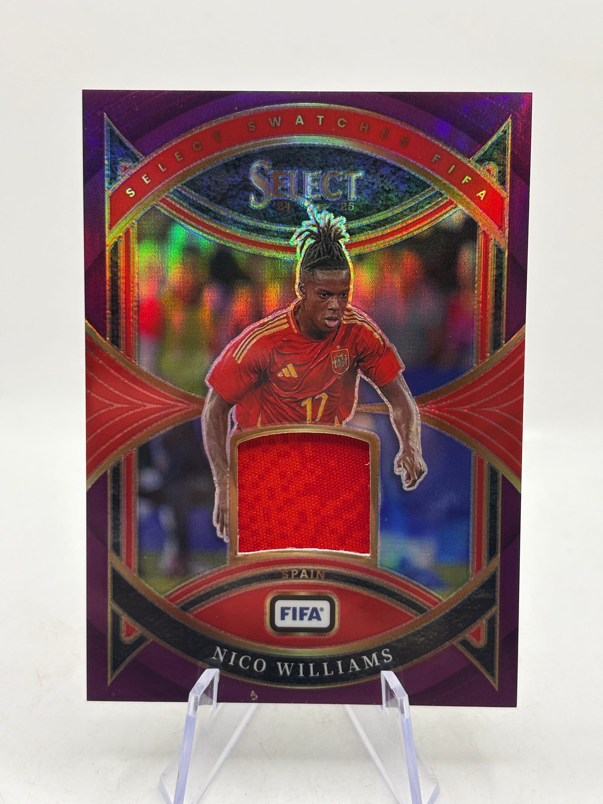 2024-25 Panini Select Nico Williams #SW-NW Patch /49 image 1