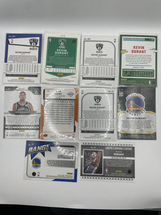NBA Numbered, Inserts card lot player Kevin Durant (31cards) FRENLY BRICKS - Open 7 Days