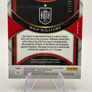 2024-25 Panini Select Nico Williams #SW-NW Patch /49 FRENLY BRICKS - Open 7 Days