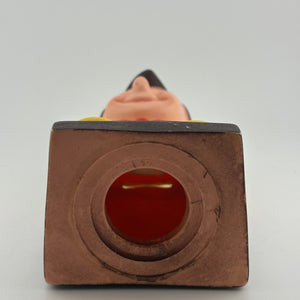 Vintage Walt Disney Pinocchio  Money Box #4 Play Pal Plastics *Missing Bottom Plug* Rare FRENLY BRICKS - Open 7 Days