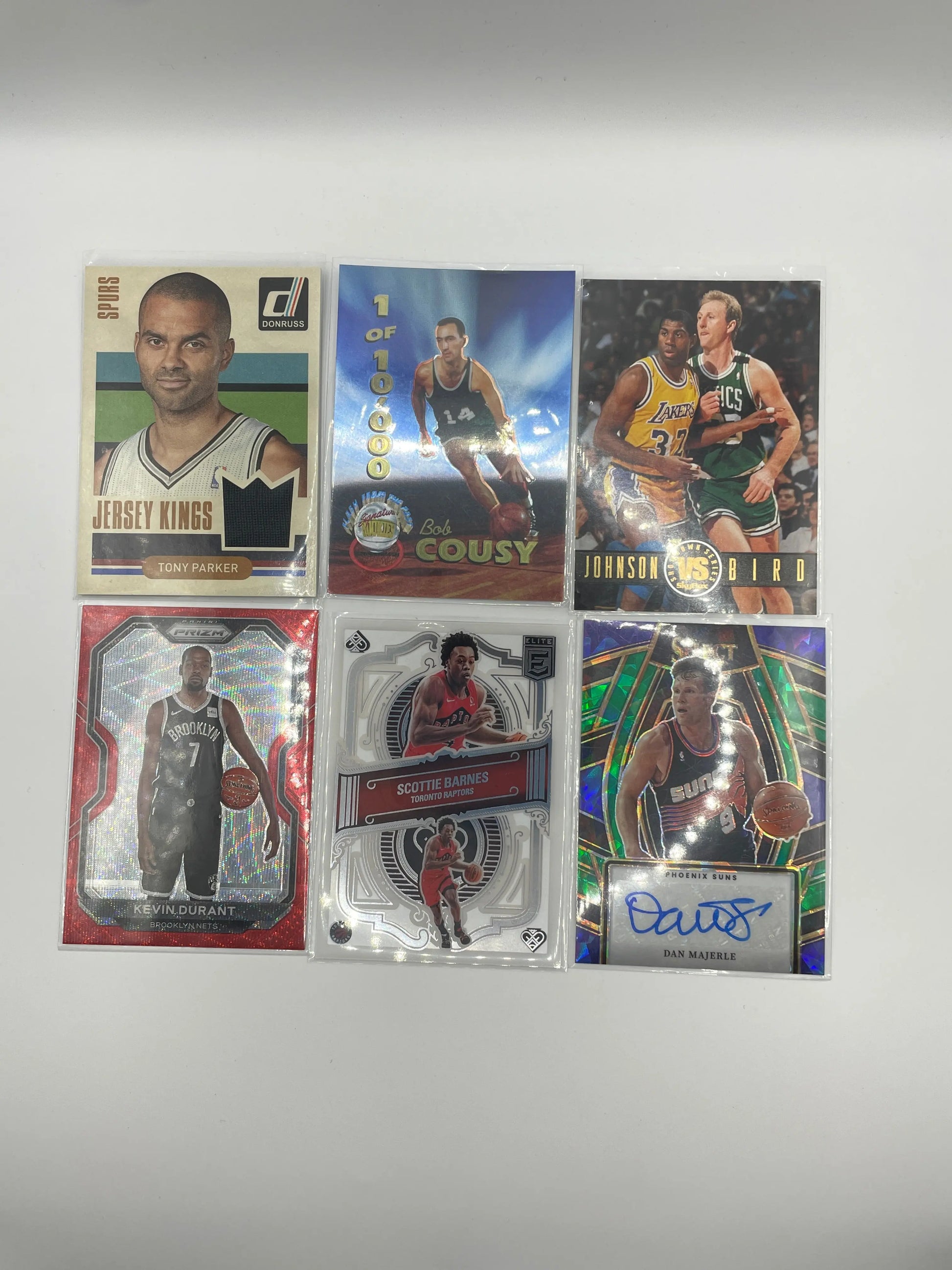 NBA Patch & Numbered card lot 6 players (lot#21) FRENLY BRICKS - Open 7 Days