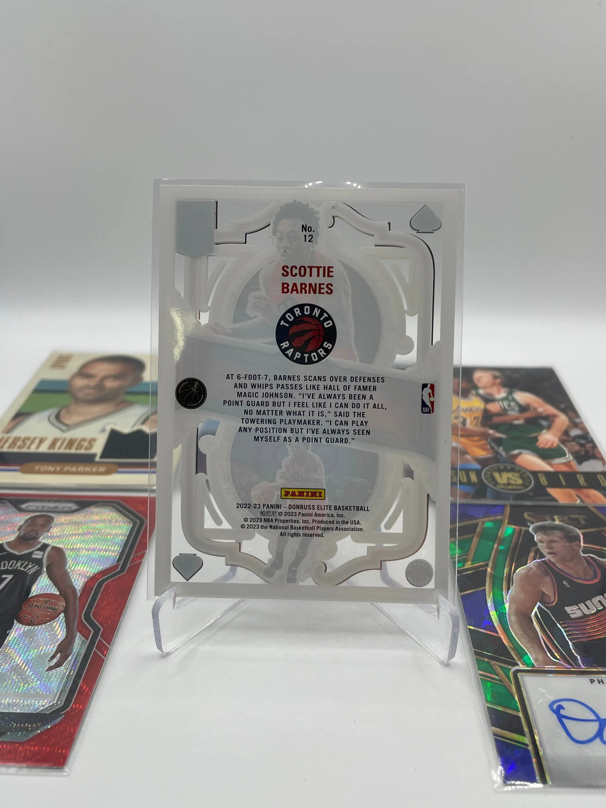 NBA Patch & Numbered card lot 6 players (lot#21) FRENLY BRICKS - Open 7 Days