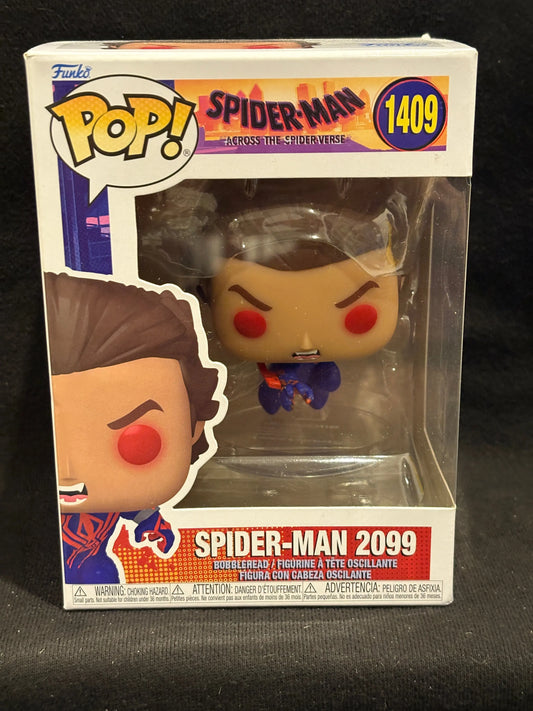 SPIDER-MAN 2099 - Across The Spider Verse, #1409 Funko POP! FRENLY BRICKS - Open 7 Days