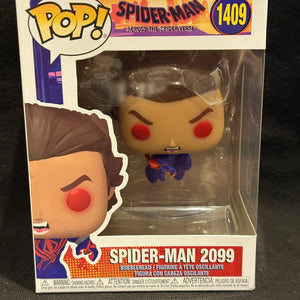 SPIDER-MAN 2099 - Across The Spider Verse, #1409 Funko POP! FRENLY BRICKS - Open 7 Days