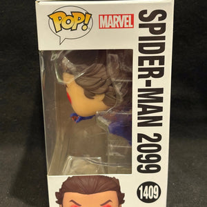 SPIDER-MAN 2099 - Across The Spider Verse, #1409 Funko POP! FRENLY BRICKS - Open 7 Days