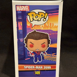 SPIDER-MAN 2099 - Across The Spider Verse, #1409 Funko POP! FRENLY BRICKS - Open 7 Days