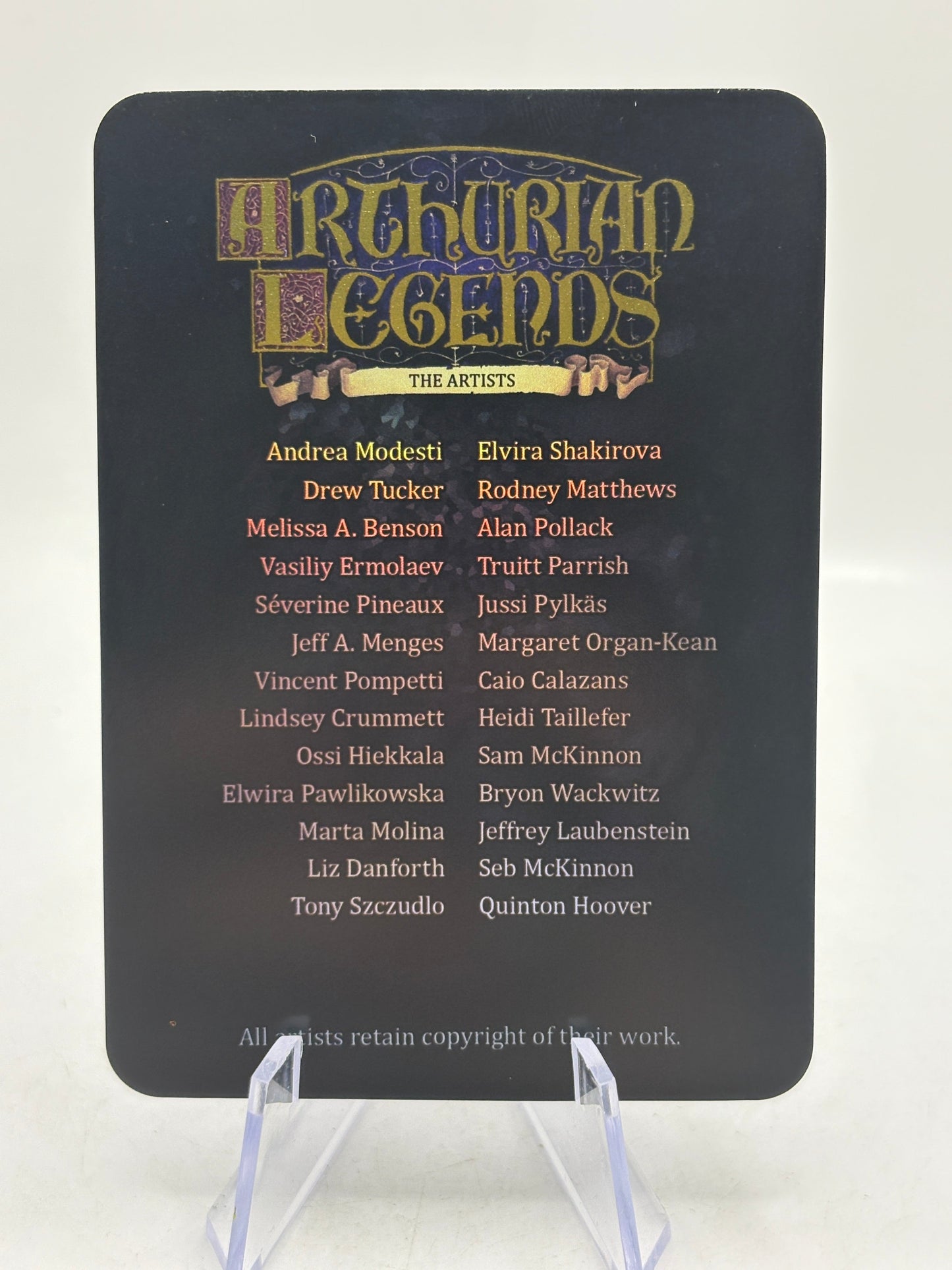 Sorcery Tcg Arthurian Legends The Artists Foil FRENLY BRICKS - Open 7 Days