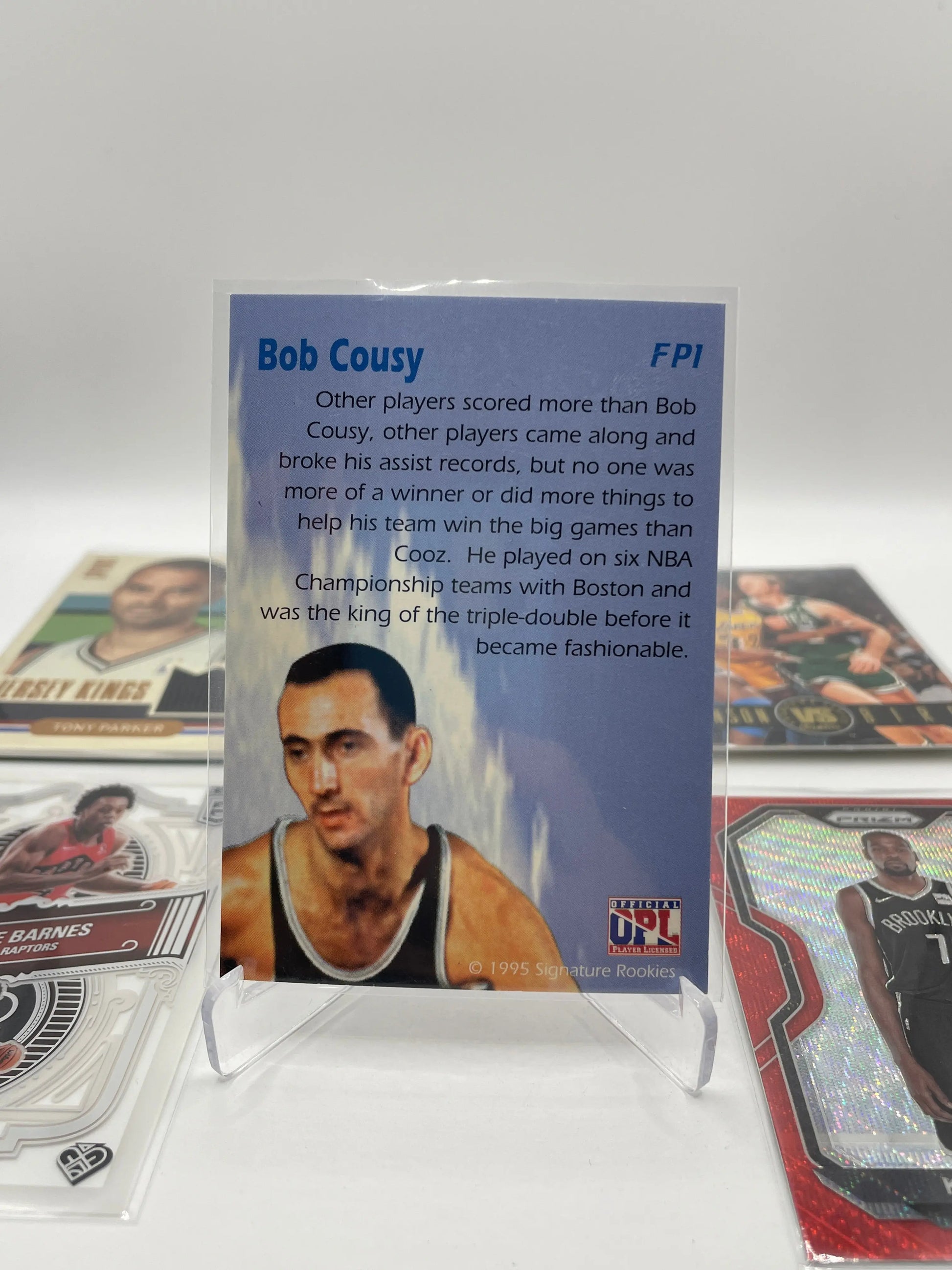 NBA Patch & Numbered card lot 6 players (lot#21) FRENLY BRICKS - Open 7 Days