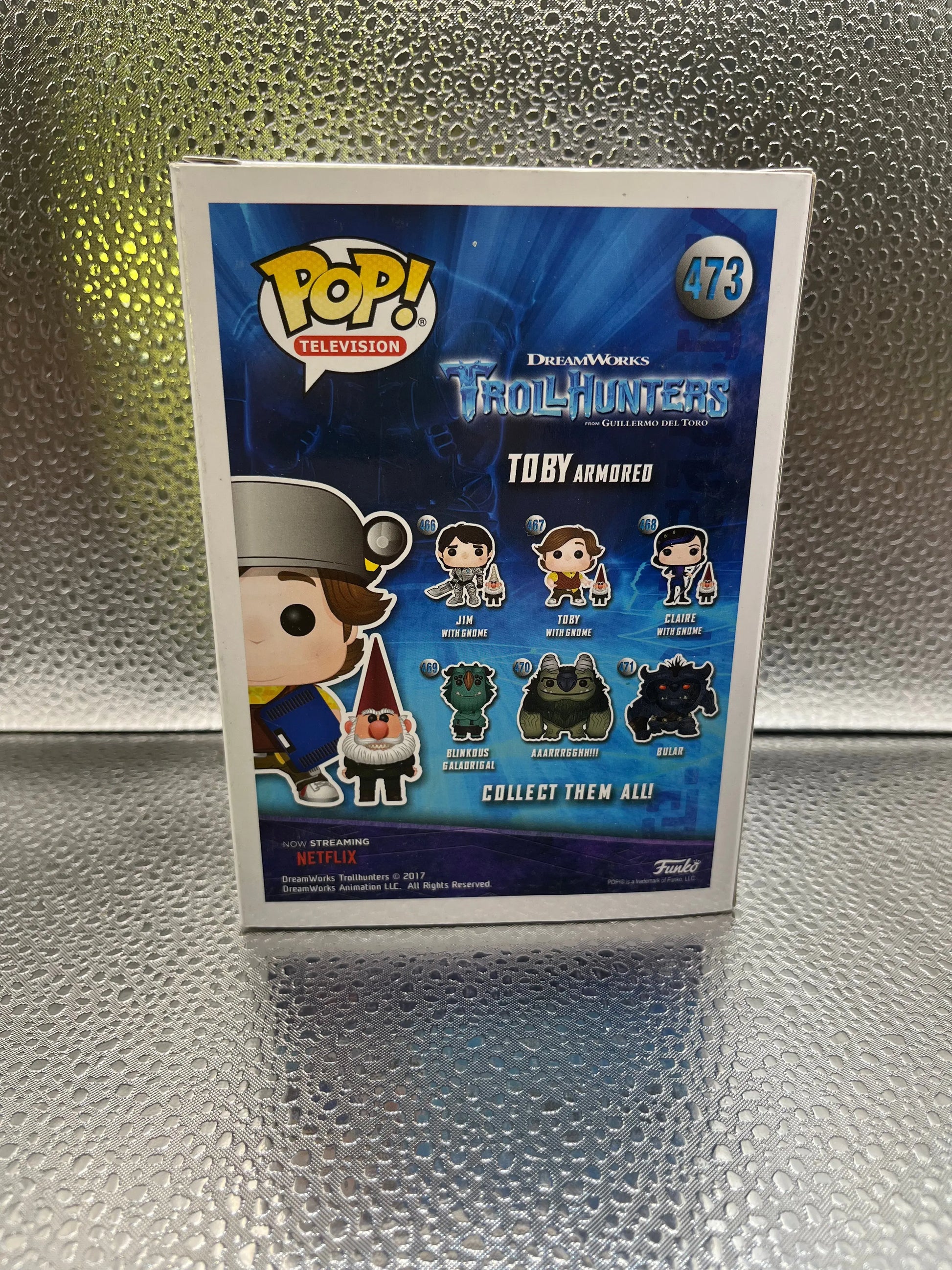 Funko POP Television - Troll Hunters - Toby Armored #473 FRENLY BRICKS - Open 7 Days