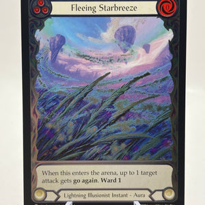 Flesh and Blood TCG - Fleeing Starbreeze OMN037 Extended Art Foil