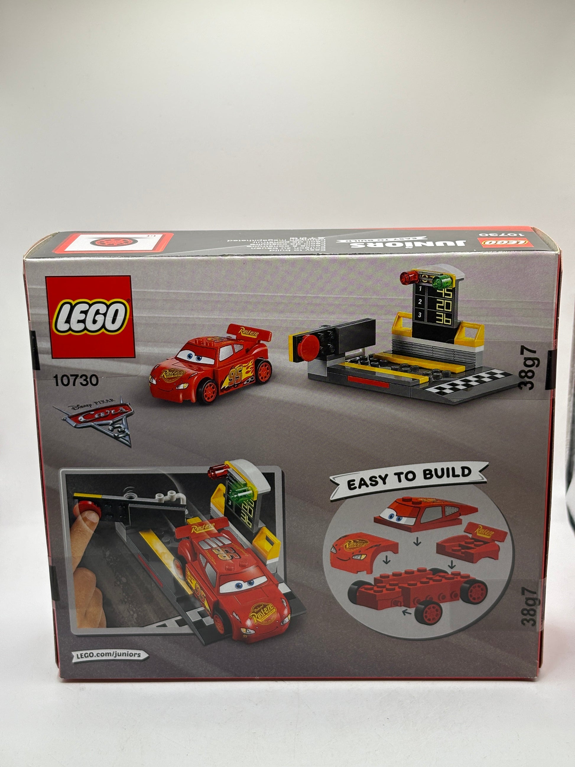 Lego Juniors Easy to Build Cars 3 10730 Lightning McQueen New and Sealed FRENLY BRICKS - Open 7 Days