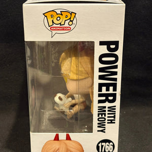 Funko Pop! 1766 Power With Meowy FLOCKED CHASE FRENLY BRICKS - Open 7 Days